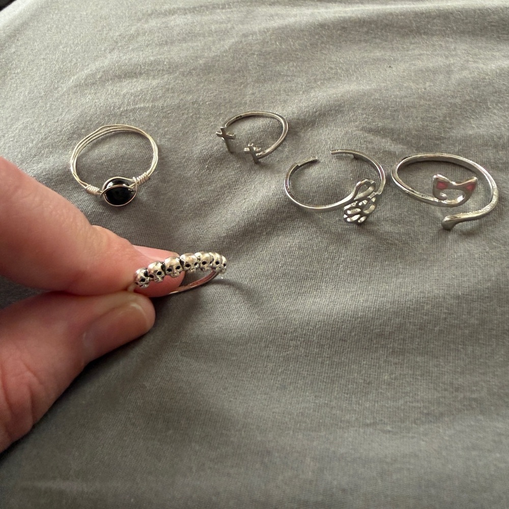 Assorted Rings, Various Sizes.